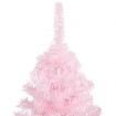 Artificial Christmas Tree with Stand Pink 120 cm PVC