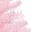 Artificial Christmas Tree with Stand Pink 120 cm PVC