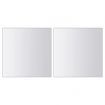 48 pcs Mirror Tiles Square Glass