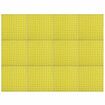 Geepro 12Pcs Acoustic Panels Tiles Studio Sound Proofing Insulation FoamYellow