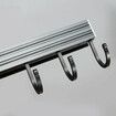 Knife Holder Wall Mounted Utensils Tool Storage Hook Bar Rack Kitchen OrganizerBSilver