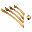 Bronze Zinc Alloy Cabinet Drawer Handle Cabinet Furniture Door KnobsA+B Each 5Pcs