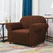 1/3 Seaters Elastic Sofa Cover Chair Seat Protector Stretch Slipcover Couch Case Home Office Furniture Decorations1 SeaterBrown