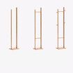 Wooden Garment Coat Clothes Stand Rack Hat Shoe Hanger Holder Shelf OrganizerAPrimary Color