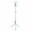 KING DO WAY Coat Rack Hat Rack Metal Purse Display Stand Hall Tree 12 HooksBlue