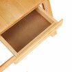 Bamboo Laptop Notebook Bed Desk Table Holder Sofa Tray Cooling Stand With DrawerM