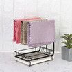 3-IN-1 Kitchen Storage Rack Sponge Rag Holder Drain Tray Stainless Steel Organizer HoldB