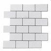 12inch DIY Tile Stickers 3D Brick Wall Self-adhesive Sticker Bathroom Kitchen#6