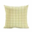 Retro Plaid Throw Pillow Case Cushion Cover 18''x18'' Pillow Protector for Bedroom Couch Sofa Bed Patio Chair Home Car DecorGreen C