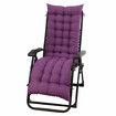 170CM Sun Lounger Chair Cushions Lounge Chaise Recliner Chair Cushion with Non-Slip Back Elastic Sleeve Seat Coffee