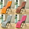 61" Deck Chair Cushion Lounge Chaise Padding In/Outdoor Recliner Patio Garden OfficeMagenta