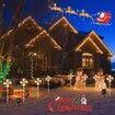 Christmas Solar Lollipop Path Lights with 8 Flashing Lighting Modes Candy Cane Waterproof Indoor Outdoor Pathway Lights for Christmas Garden Walkway Decoration (Red White Green)