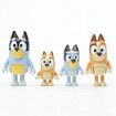 BLUEY Family and Friends Figure 8 Pack, Articulated 2.5 Inch Action Figures, Bingo, Bandit (Dad), Chilli (Mum), Coco, Snickers, Rusty and Muffin Official Collectable Toy