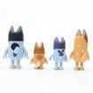 BLUEY Family and Friends Figure 8 Pack, Articulated 2.5 Inch Action Figures, Bingo, Bandit (Dad), Chilli (Mum), Coco, Snickers, Rusty and Muffin Official Collectable Toy