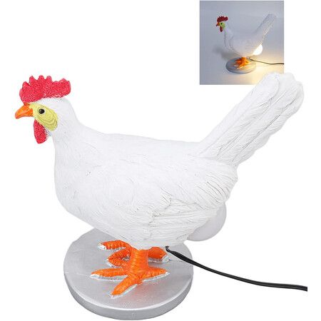 Chicken Egg lamp, 3D Chicken Table lamp，A Christmas Birthday Gift for Friends