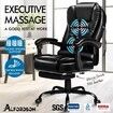 ALFORDSON Massage Office Chair Executive Gaming Racing PU Leather Work Seat