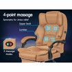 ALFORDSON Massage Office Chair Executive Recliner Gaming Computer Seat Leather