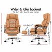 ALFORDSON Massage Office Chair Executive Recliner Gaming Computer Seat Leather