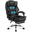 ALFORDSON Massage Office Chair Executive Recliner Gaming Computer Seat Leather