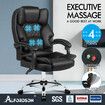 ALFORDSON Massage Office Chair Executive Computer PU Leather Seat Gaming