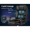 ALFORDSON Massage Office Chair Executive Computer PU Leather Seat Gaming