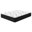 STARRY EUCALYPT Mattress Pillow Top Foam Bed Single Size Bonnell Spring 24cm