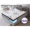 STARRY EUCALYPT Mattress Pocket Spring Queen Size Latex Euro Top 34cm 5 zone