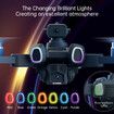 Colorful Changing Lighting Drones 4K HD Dual Camera WiFi Optical Flow Integration Four-sided Obstacle Avoidance Drone Toy Gifts