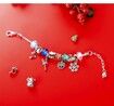 Christmas Advent Calendar Bracelet 24 Days Countdown Making Kit DIY Charm Beads for Kids Christmas Gifts