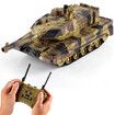 Remote Control Tank for Boys,RC Tank,  Material with Smoke Effect, Lights  Realistic Sounds,1:24 M1A2 Battle Tank Toy,Great Gift Toy for Kids