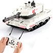 Remote Control Tank for Boys,RC Tank,Alloy Material with Smoke Effect, Lights & Realistic Sounds,1:24 M1A2 Battle Tank Toy,Great Gift Toy for Kids