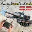 Remote Control Spray Tank for Boys,RC Tank, Smoke Effect, Lights Realistic Sounds,1:24   Battle Tank Toy,Great Christmas Gifts Toy for Kids