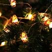 Christmas Decorations LED String Lights 3 Meters 30LEDs Santa Battery Operated Christmas Tree Lights