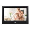 USB Powered Digital Picture Frame 7 Inch Digital Photo Frame， Only Compatible USB Disk and TF card (Black)