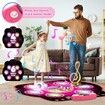 Dance Mat for Kids, Light Up Children Music Game Mat, Toys for Girls Boys Ages 3 to 12