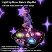 Dance Mat for Kids Age 3+, Light Up Dance Pad with Bluetooth Game Toy Gift for Boys and Girls