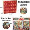 Advent Calendar 2023 Christmas Jigsaw Puzzle - Christmas Emporium, 24 Parts - 1008 Pieces Puzzles Countdown to Christmas, Christmas Gifts for Adults and Kids, Home Decoration