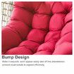 Thick Hanging Basket Seat Cushion Hanging Egg Chair Cushions Chair Cushions BRSGrey