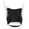 Hanging Rope Chair Max Load 200KG Hammock Swing Seat Indoor Outdoor Patio Porch Garden SuppliesBlack