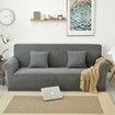 4 Seaters Elastic Sofa Cover Thicken Spandex Polar Fleece Chair Seat Protector Stretch Couch Slipcover Decorations#13