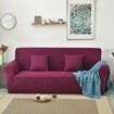 3 Seaters Elastic Sofa Cover Thicken Spandex Polar Fleece Chair Seat Protector Stretch Couch Slipcover Home Office Furniture Decorations#13