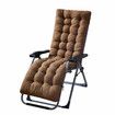 Softer Rocking Chair Cushion Fabric High Back Wicker Pad for Indoor/OutdoorNavy