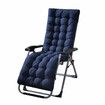 Softer Rocking Chair Cushion Fabric High Back Wicker Pad for Indoor/OutdoorNavy