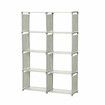 Double Rows Bookshelf Storage Shelve for books Children book rack Bookcase for Home SuppliesPink