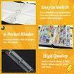 900 Card Binder for Pokemon Cards Holder 9 Pocket, Trading Binders for Card Games Collection Case Book Fits 900 Cards