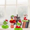 9 Pieces Christmas Decorations, Christmas Party Centerpiece, Honeycomb for Home Decoration