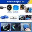 27 Pcs Car Detailing Kit Car Interior Detailing Kit Brush Set Auto Interior Car Detailing Kit Car Cleaning Kit for Wheel-Drill Not Included