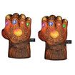 2pcs Superhero Gloves Boxing Gloves Smash Hands Big Soft Plush Hero Fists, Superhero Toys for Boys Girls Age 3+