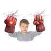 2pcs Superhero Gloves Boxing Gloves Smash Hands Big Soft Plush Hero Fists, Superhero Toys for Boys Girls Age 3+