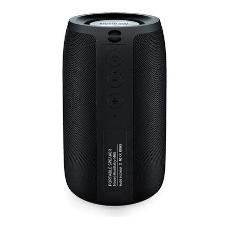 Bluetooth Speaker, Portable Speaker,1500 Mins Playtime Wireless Speaker for Home,Party,Gifts(Black)
